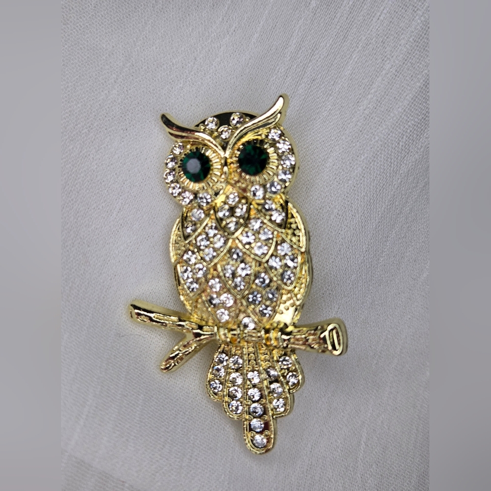 Owl Bling Pin